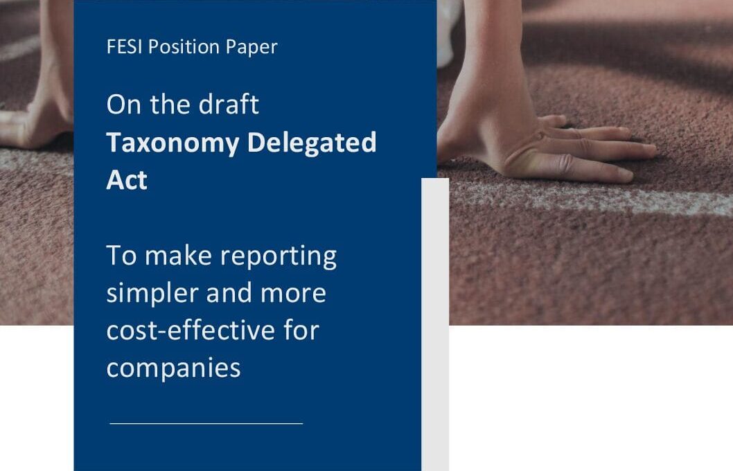 fesi position paper on draft taxonomy delegated act march 2025 pdf