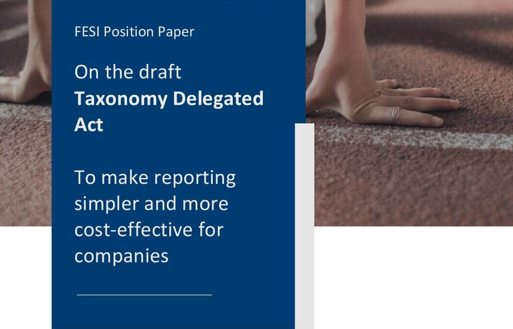 fesi position paper on draft taxonomy delegated act march 2025 1 pdf