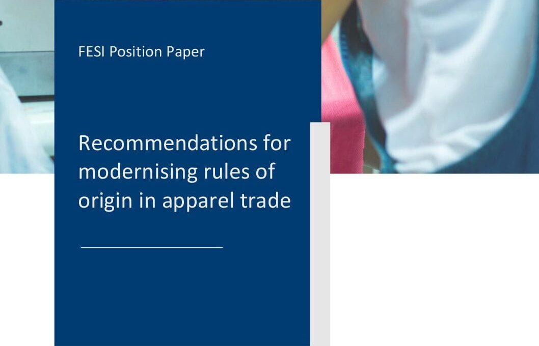 fesi recommendations for modernising rules of origin in apparel trade pdf