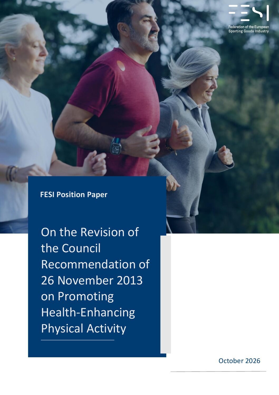 FESI Position on the revision of the HEPA Recommendation